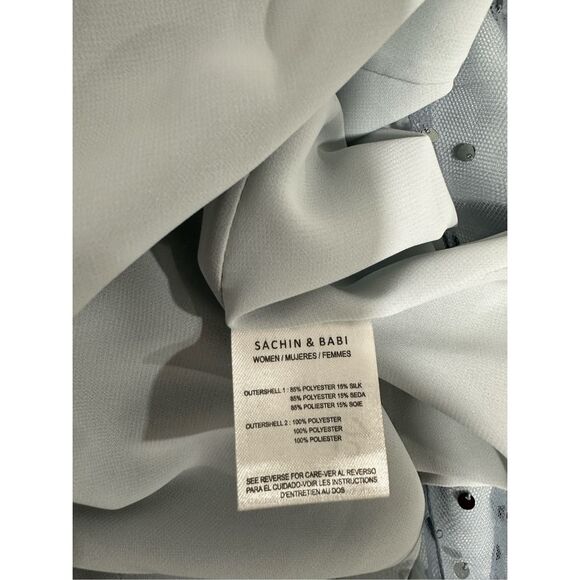 NWT SACHIN & BABI Erica Gown Size 4 $995 - Picture 10 of 11